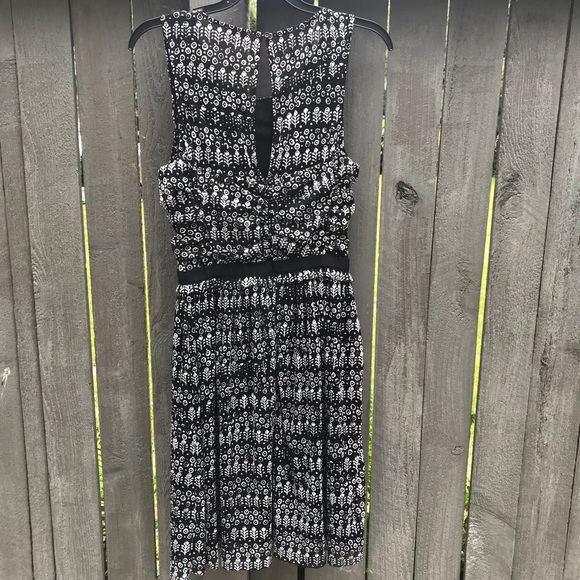 Anthro Postmark Swiss Dots Mesh Dress - Picture 6 of 8